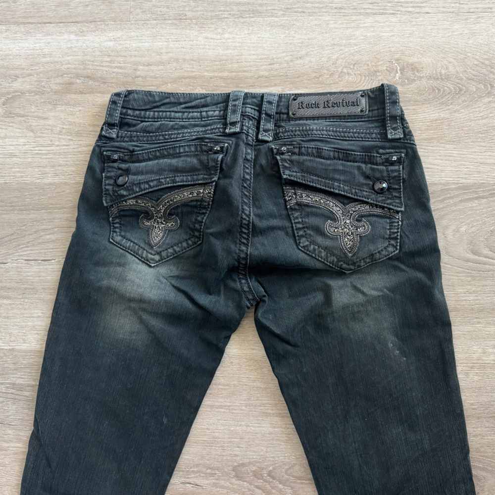 Rock Revival Black Skinny Jeans
